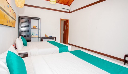 Habitación Premium con 2 camas individuales, vistas al mar