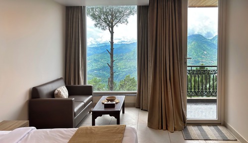 Suite de lujo, vistas a la montaña