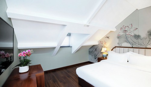 Habitación individual básica, 1 cama de matrimonio, vistas a la ciudad