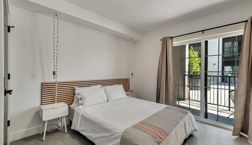 Habitación individual superior, balcón