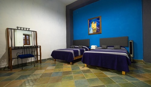 Habitación económica, 2 camas dobles