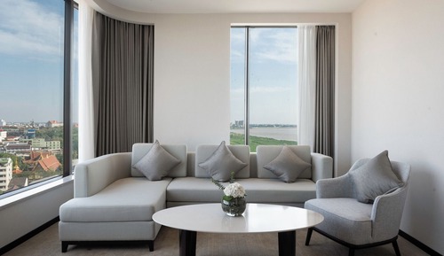 Suite ejecutiva, vistas a la ciudad