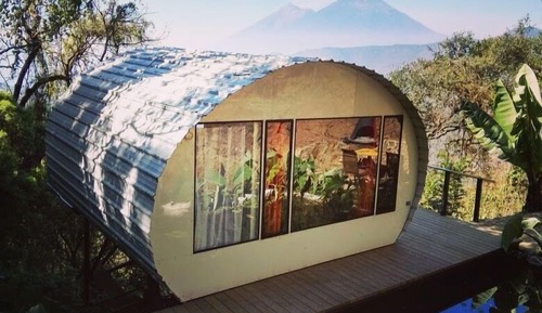 Cabaña romántica, 1 cama doble con sofá cama, balcón, vistas a la montaña