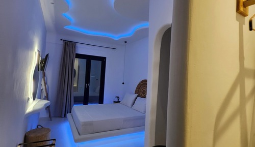 Suite romántica, balcón
