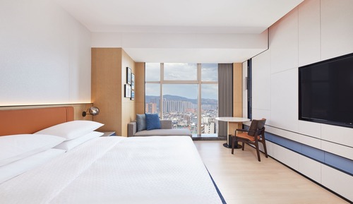 Habitación superior, 1 cama de matrimonio grande