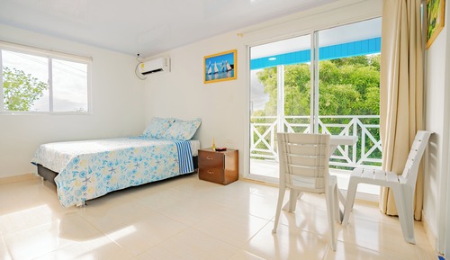 Loft Confort, balcón, vistas a la bahía