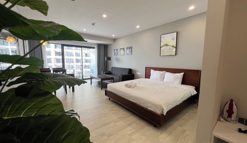 Apartamento City, 1 habitación, balcón, vistas al mar