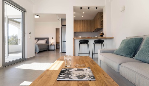 Suite estudio de diseño, vistas al jardín