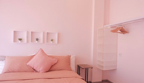 Estudio clásico, 1 cama de matrimonio grande