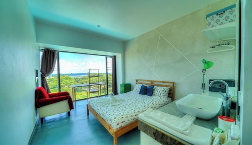 Habitación básica, vistas al mar