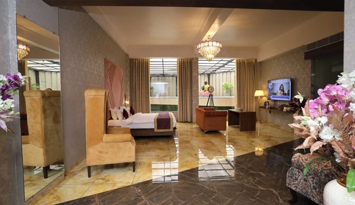 Suite presidencial, vistas a la ciudad