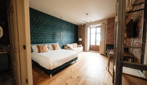 Apartamento superior, 1 cama doble con sofá cama