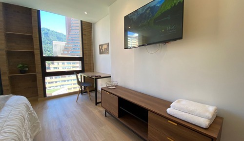 Apartamento, 1 habitación, cocina, vistas al parque