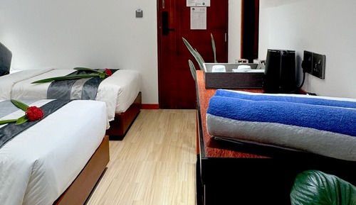 Habitación estándar con 1 cama doble o 2 individuales