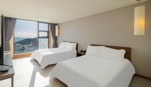 Habitación Premier doble, vistas al mar