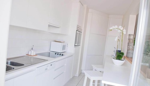 Apartamento familiar, no fumadores, vistas parciales al mar