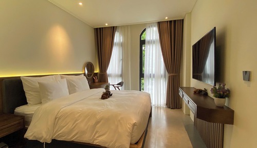 Suite Deluxe, balcón, vistas al jardín