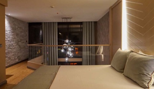 Deluxe Quadruple Room, Balcony, Sea View