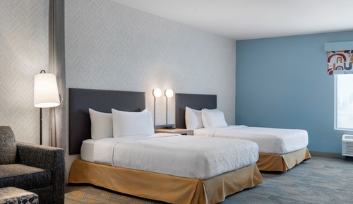 Suite estudio, 2 camas de matrimonio