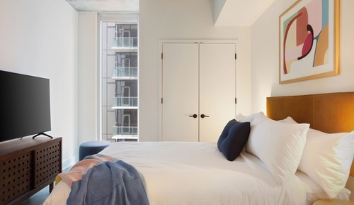 Apartamento, balcón, vistas a la ciudad