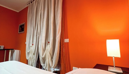Habitación Deluxe con 2 camas individuales, vistas al jardín