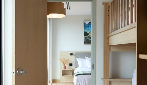 Habitación familiar, 2 habitaciones, vistas a la playa