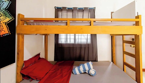 Habitación familiar, vistas a la playa