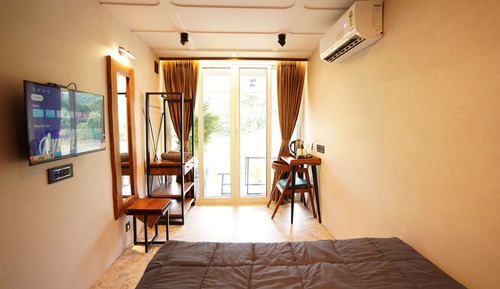 Habitación de lujo doble, 1 cama de matrimonio, vistas al río
