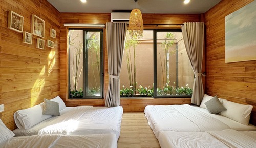 Apartamento, balcón, vistas al patio