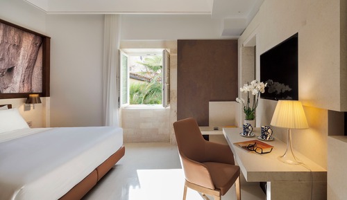 Habitación doble superior, vistas al jardín