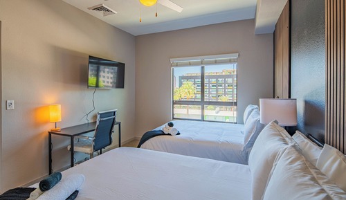 Apartamento superior, 1 habitación, no fumadores, vistas a la ciudad