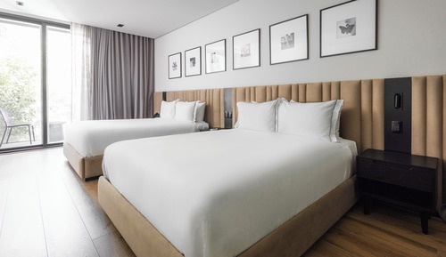 Suite Premium, 2 camas de matrimonio, balcón
