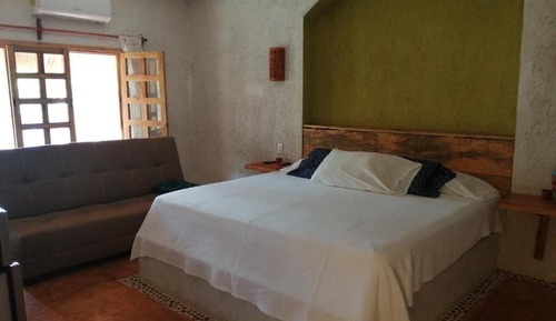 Habitación tradicional doble, patio, vistas al jardín