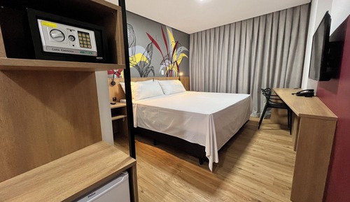 Habitación Deluxe doble, balcón, vistas a la ciudad