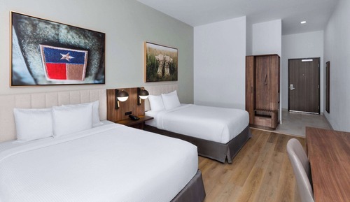 Habitación estándar, 2 camas de matrimonio