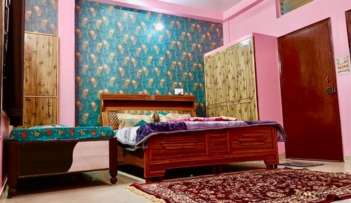 Habitación de lujo, varias camas