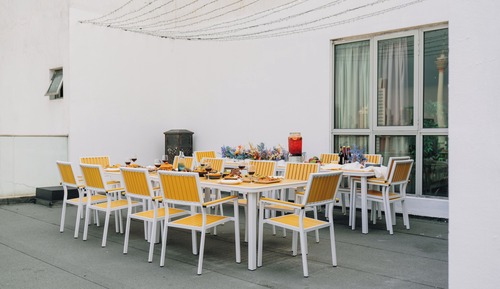 Ático Premium, 5 habitaciones, balcón, vistas a la ciudad