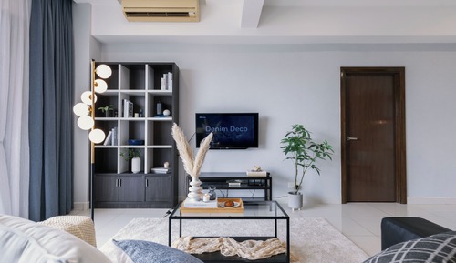 Apartamento ejecutivo, 2 habitaciones, balcón, vistas a la ciudad