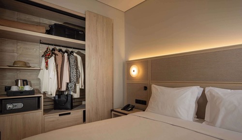 Habitación superior, 1 cama de matrimonio, accesible para personas con discapacidad