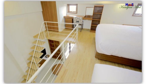 Habitación ejecutiva, varias camas, cocina básica