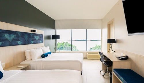 Habitación Premium, 2 camas de matrimonio (River Front)