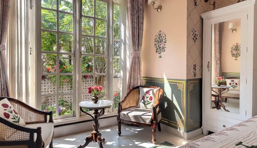 Habitación básica doble, vistas a la ciudad