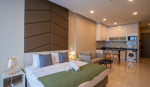 Estudio Deluxe, vistas a la ciudad