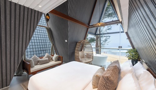 Habitación de lujo, balcón, vistas al mar