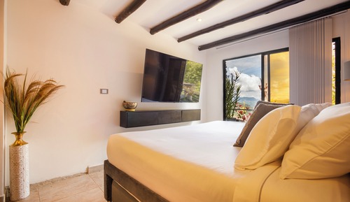 Suite romántica, vistas al jardín