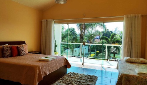 Habitación Confort, balcón, vistas al jardín