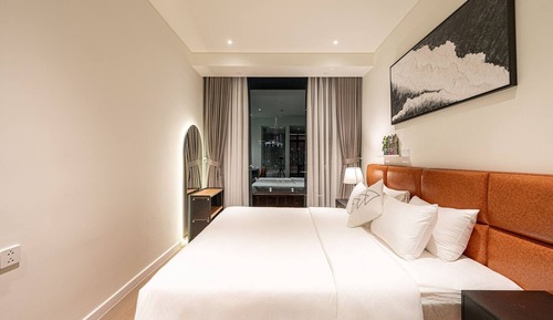 Apartamento de lujo, 2 habitaciones, balcón, vistas a la ciudad