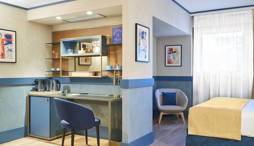 Habitación superior con 1 cama doble o 2 individuales