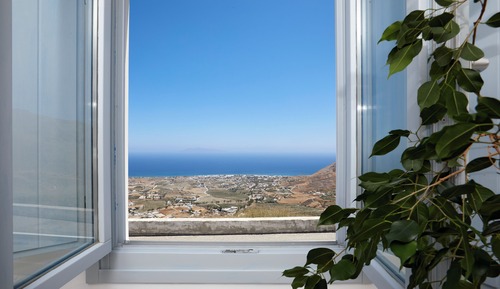 Suite, bañera de hidromasaje, vistas al mar