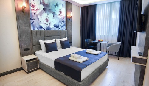 Habitación Deluxe, 1 cama de matrimonio, vistas a la ciudad